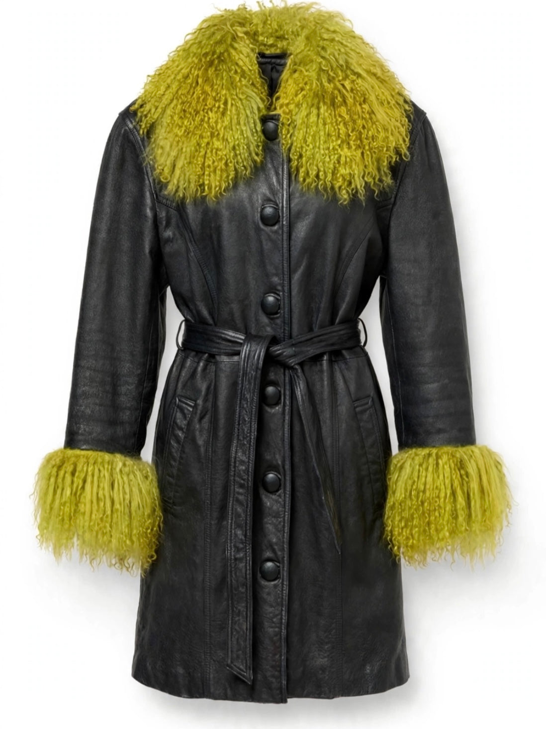 Lydia Leather Coat