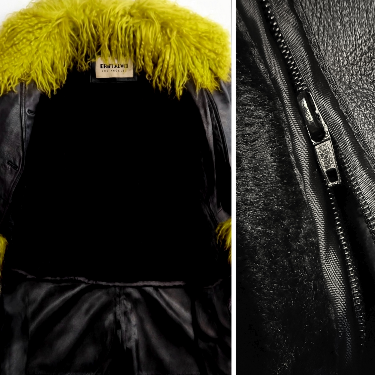 Lydia Leather Coat